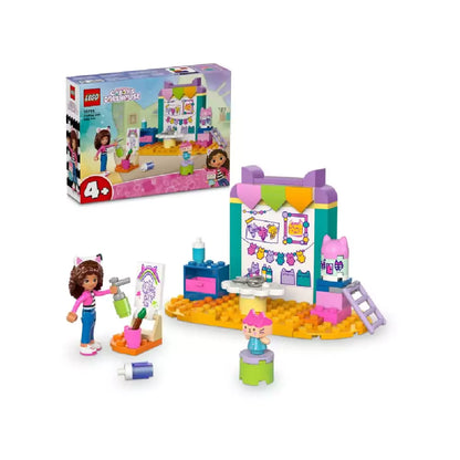 LEGO Gabby s Dollhouse Barkácsolás Pici Dobozzal 10795 Doboz és elemek