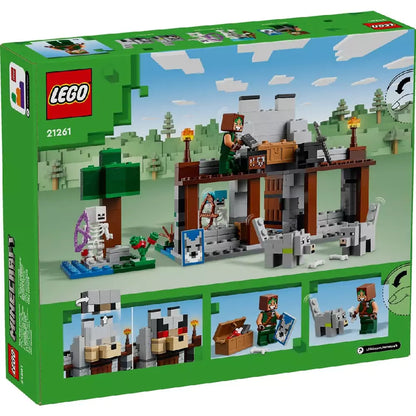 LEGO Minecraft A farkas erődítmény 21261 Doboz háta