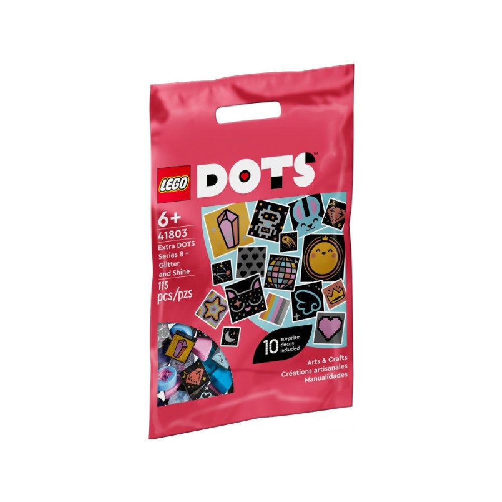 LEGO DOTS Seria 8 - Strălucire și strălucire 41803