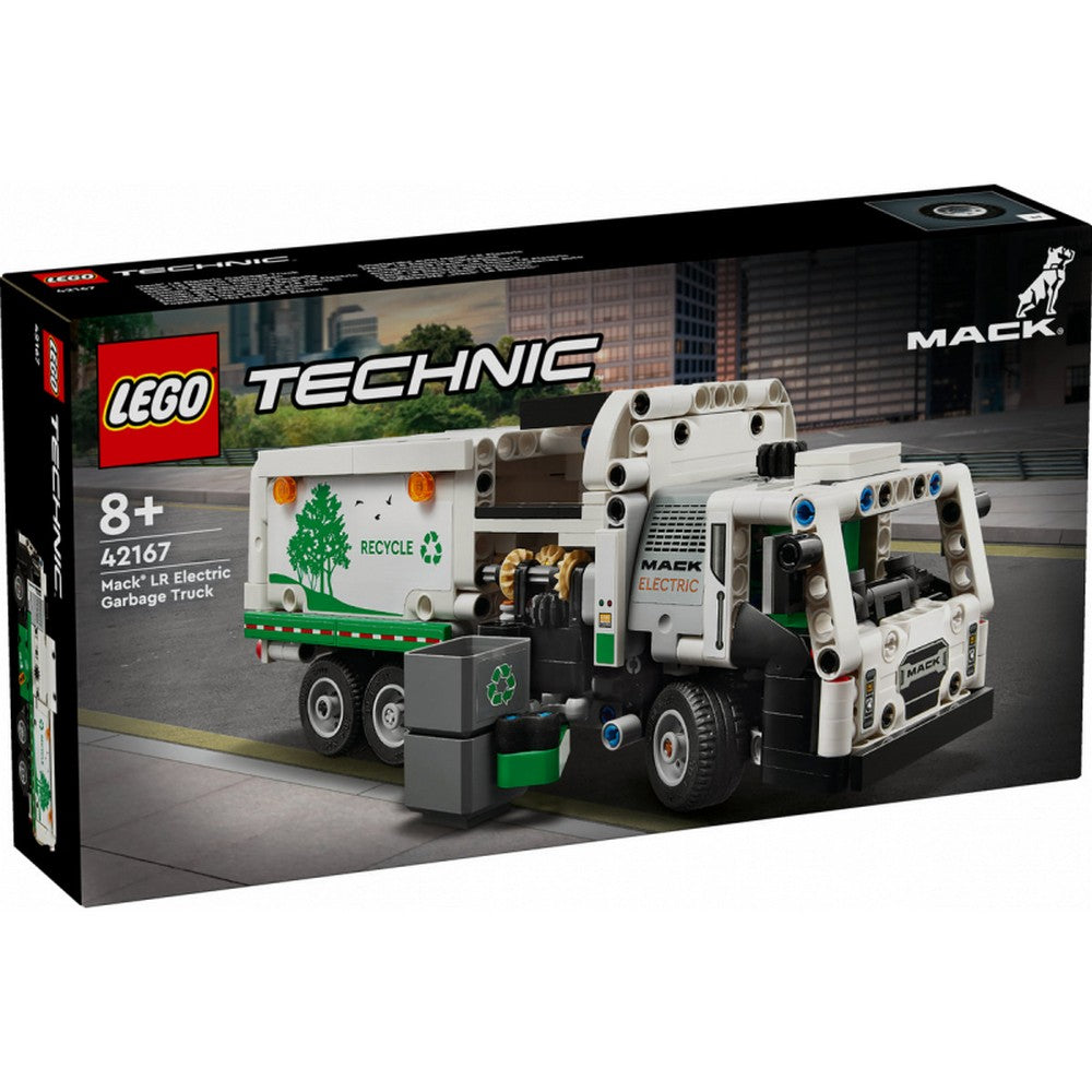 Camion electric de gunoi LEGO Technic Mack® LR 42167