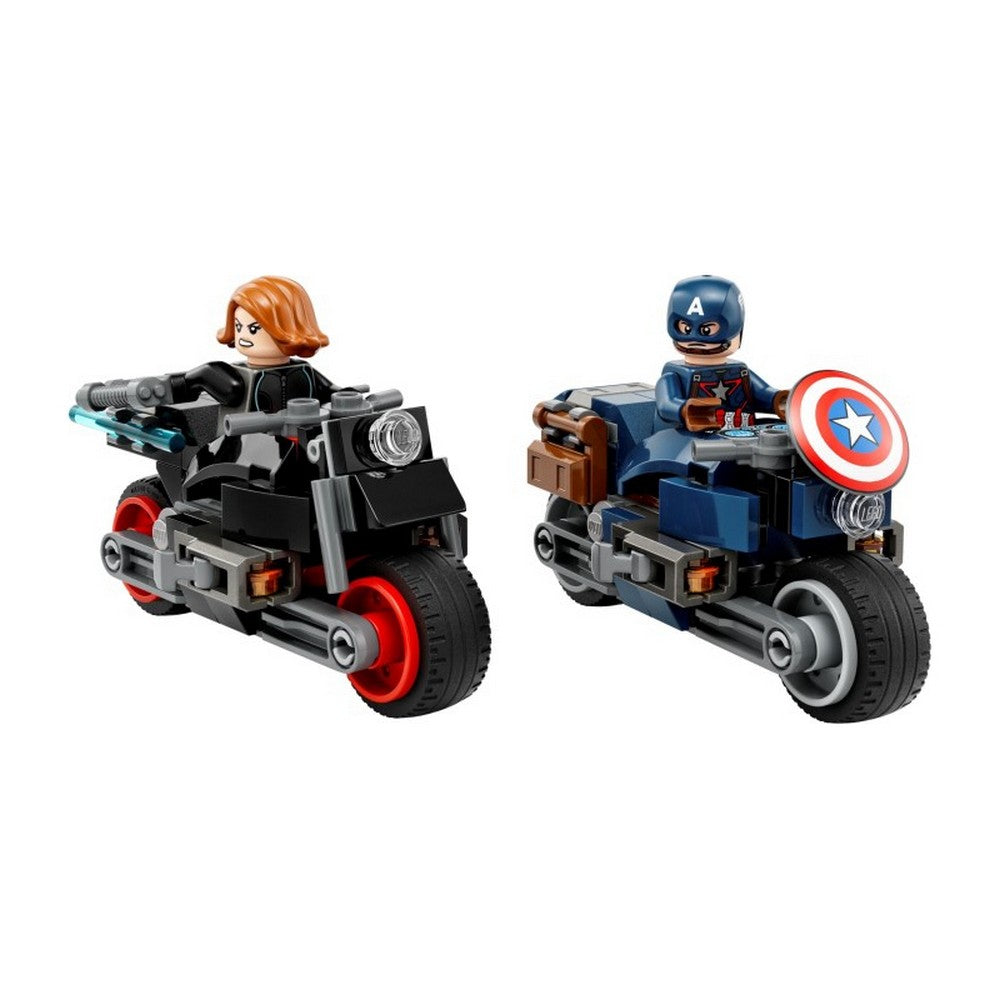 Motociclete LEGO Super Heroes Black Widow și Captain America 76260