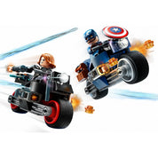 Motociclete LEGO Super Heroes Black Widow și Captain America 76260