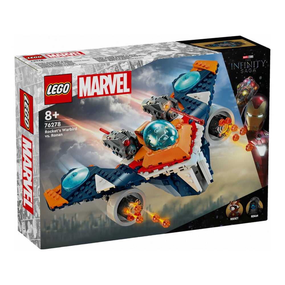 LEGO Marvel Super Heroes Avionul Warbird al lui Mordály vs. Ronan 76278