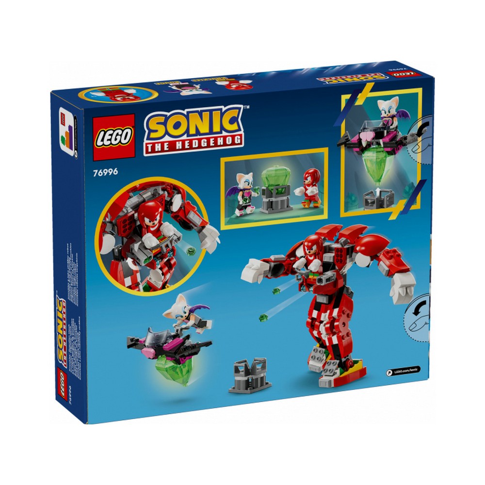 Armura gardianului LEGO® Sonic the Hedgehog Knuckles 76996