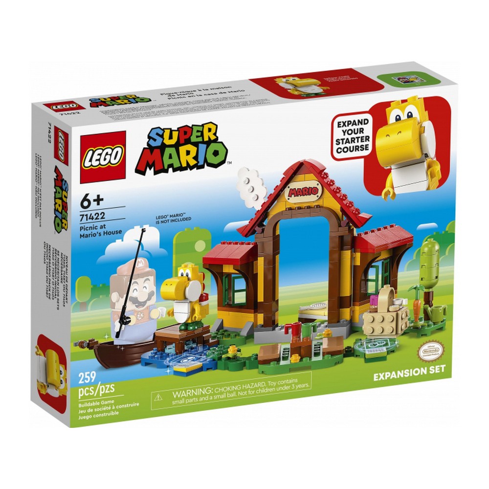 Set suplimentar LEGO Super Mario Picnic la Casa lui Mario 71422