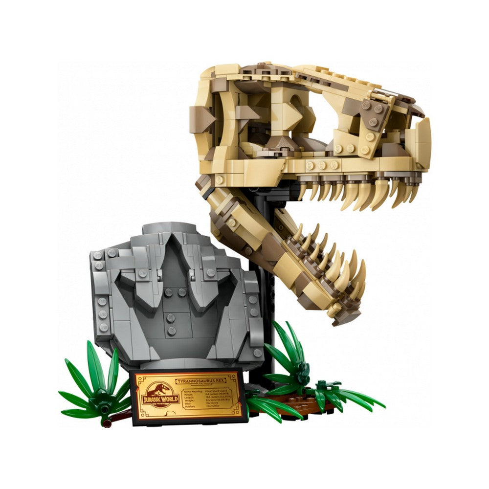 Rămășițele de dinozaur LEGO Jurassic World: Craniul T-Rex 76964