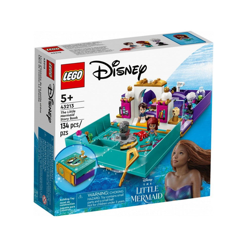 Cartea de povești LEGO Disney Mica Sirenă 43213