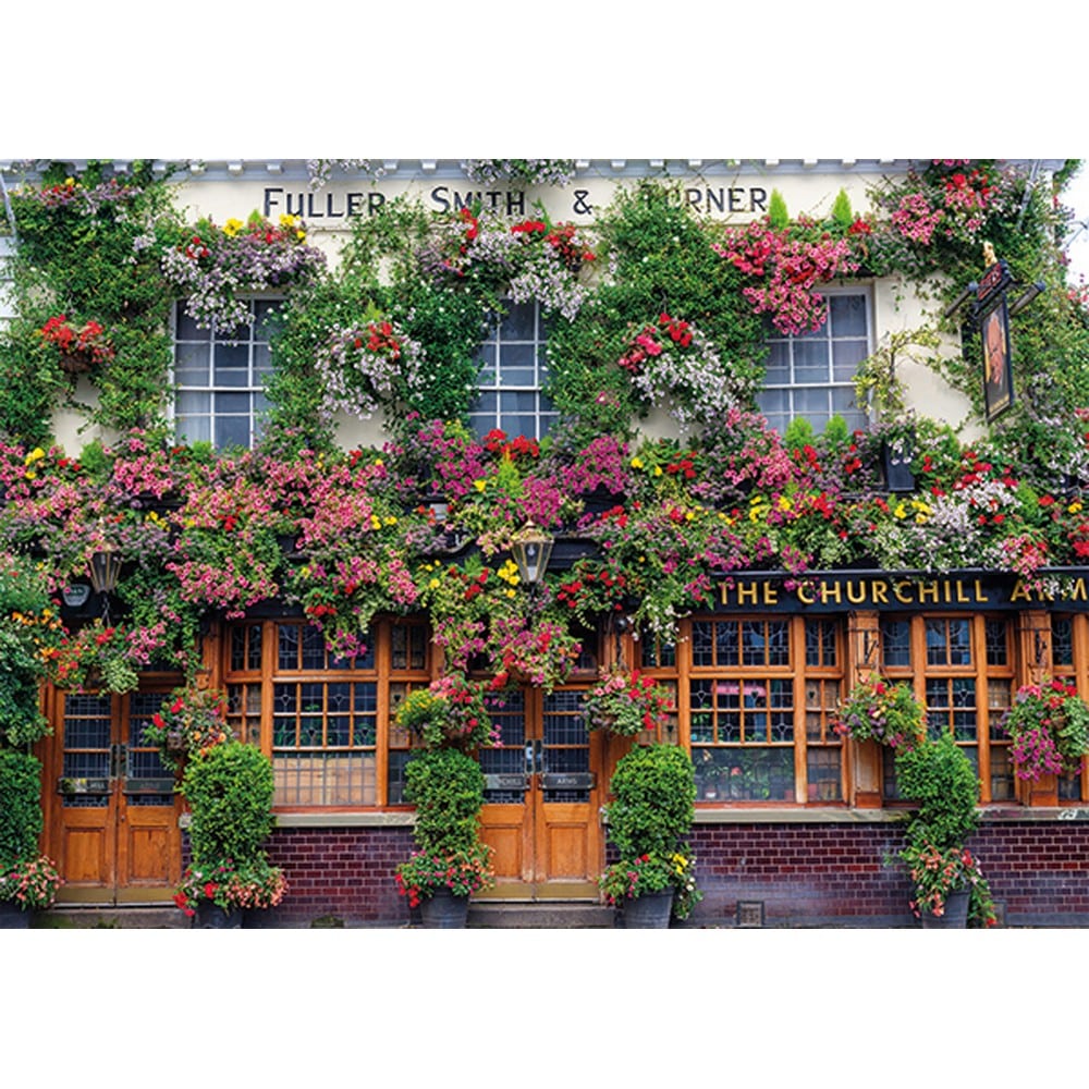 The Churchill Arms Pub, Londra, puzzle de 1000 de piese