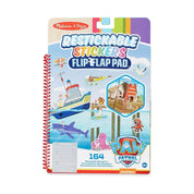 Cartea cu autocolante reutilizabile Melissa &amp; Doug, Paw Patrol - Adventure Bay