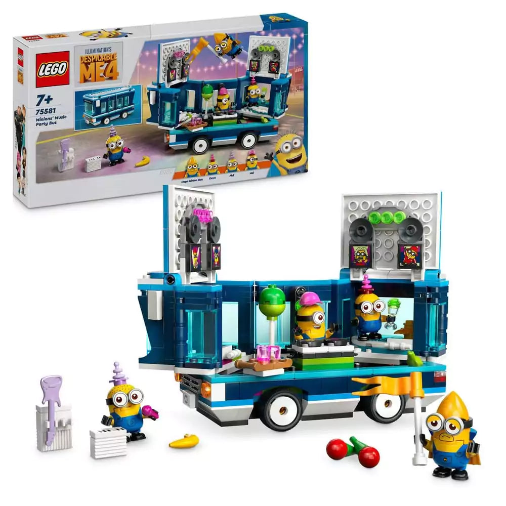 LEGO Minions Minyonok zenés partibusza 75581