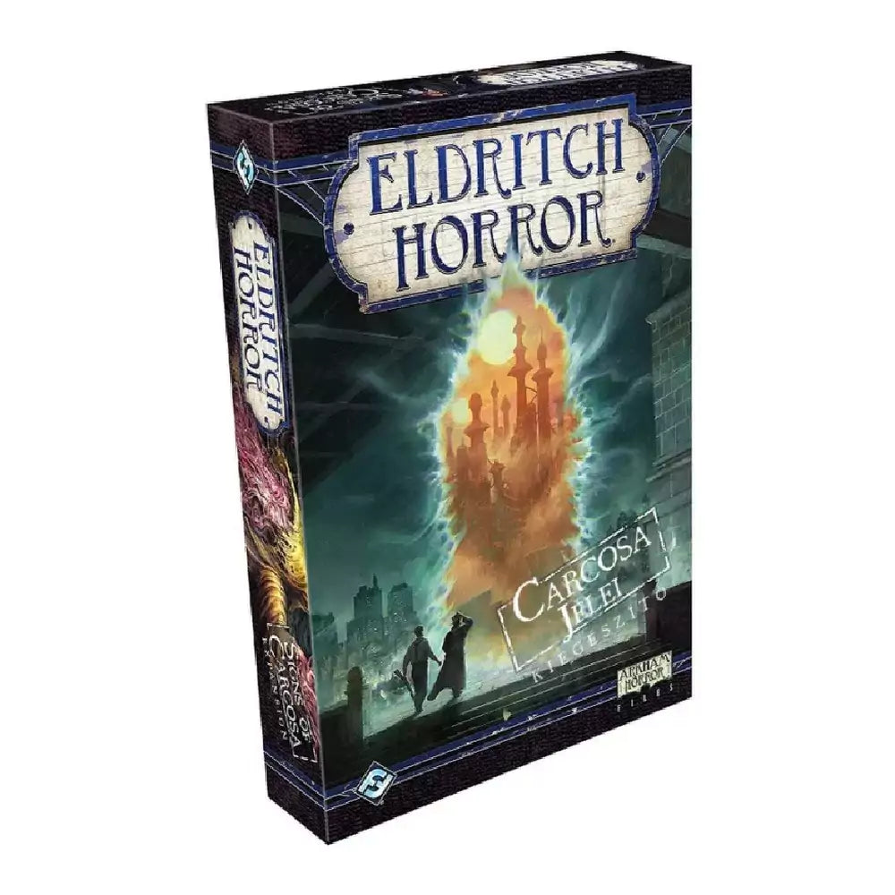 Eldritch Horror: Signs of Carcosa este un add-on în limba maghiară