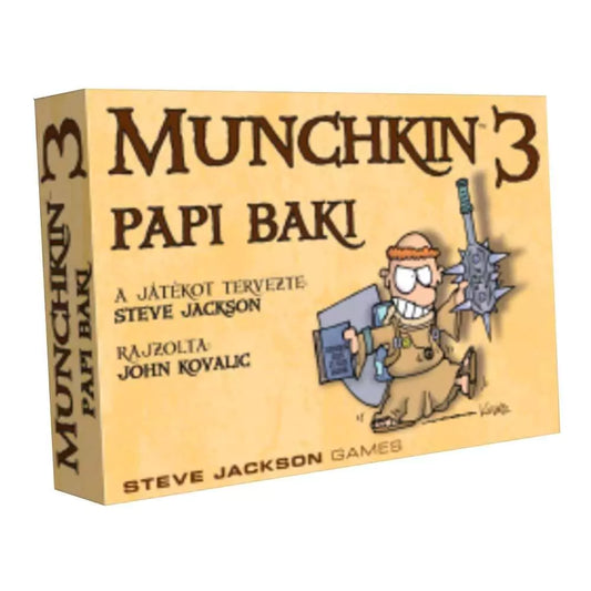 Munchkin 3 - Papi Baki - editie maghiara