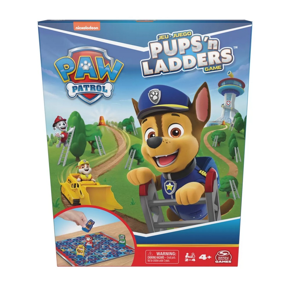 Paw Patrol, Paw Patrol - Joc de masă multilingv Dogs and Ladders