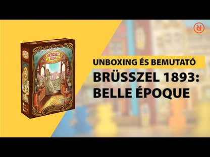 Brüsszel 1893: Belle Époque magyar nyelvű társasjáték