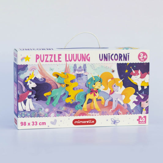 Hosszú Puzzle Unikornisok