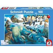 Puzzle Schmidt: Animale polare, 100 de piese