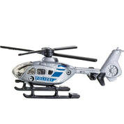 Elicopter de poliție Puzzle Schmidt de 60 de piese + Cadou: Model de elicopter de poliție