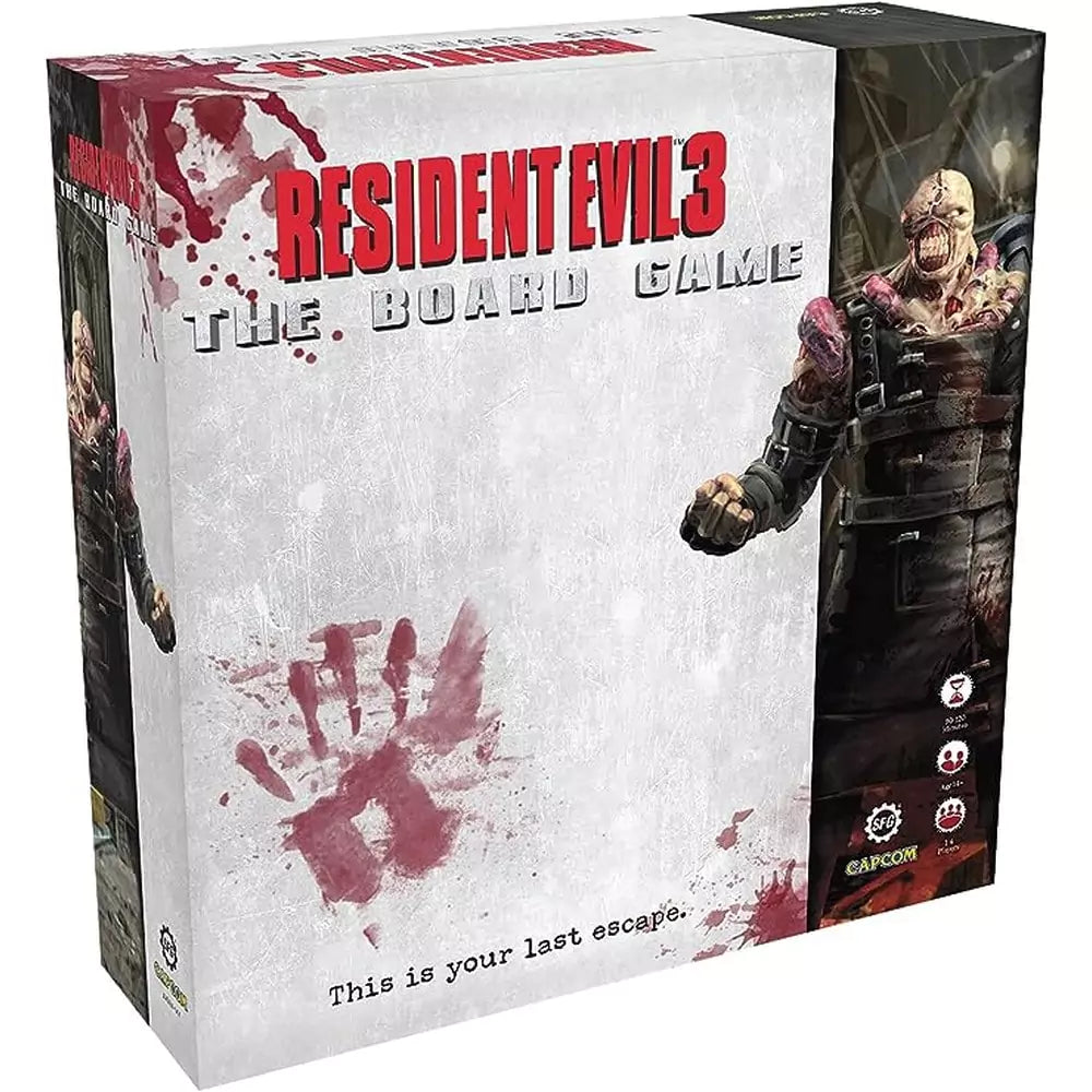 Resident Evil 3 The Board Game - Angol nyelvű Doboz eleje