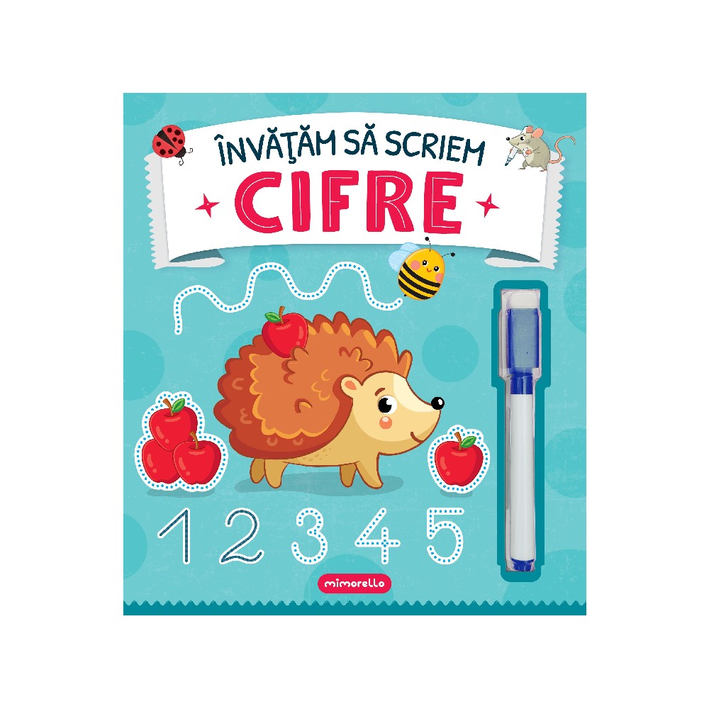 Învățăm să scriem cifre+marker