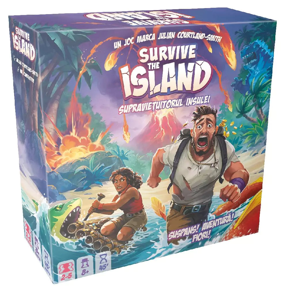 Survive the Island román nyelvű társasjáték