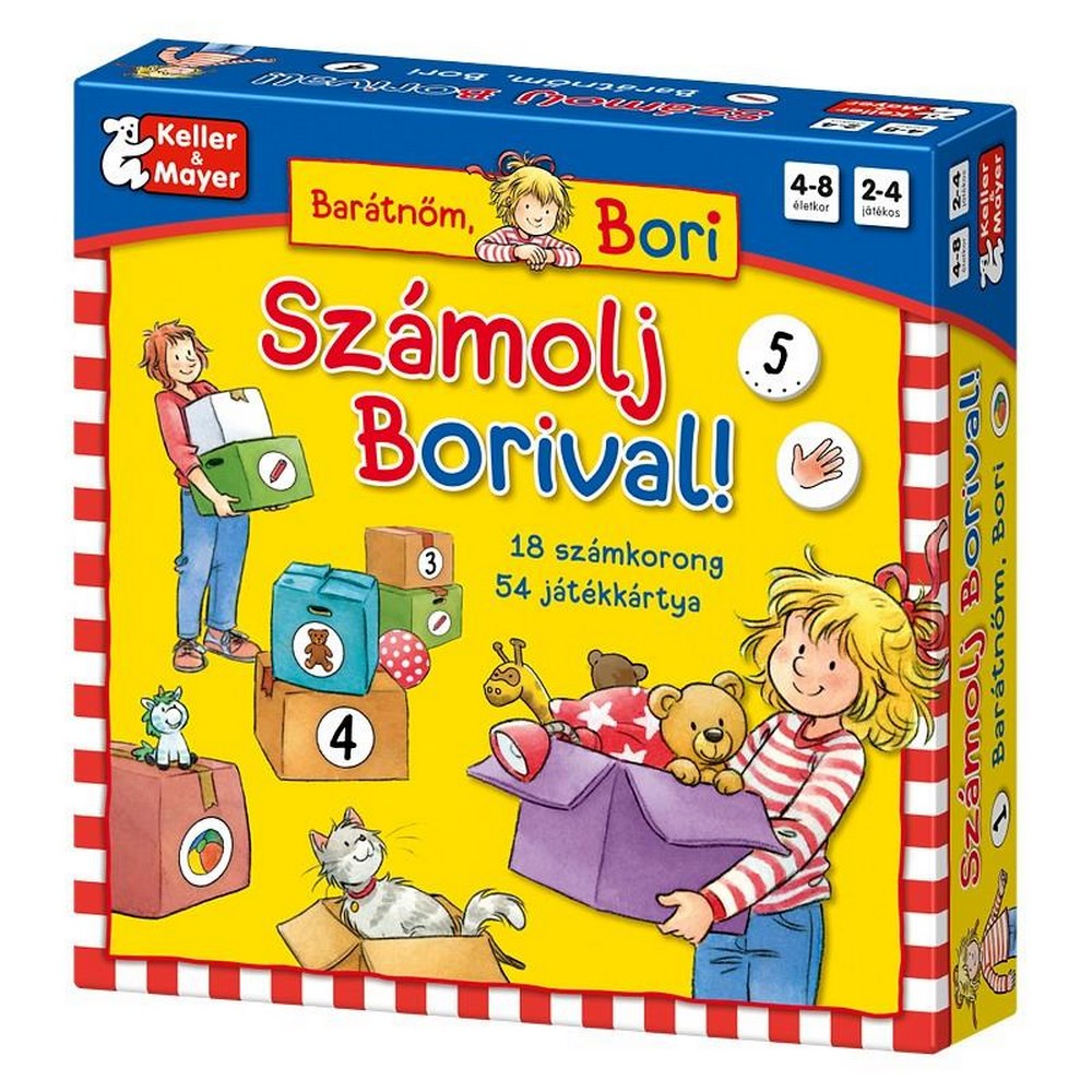 Számolj Borival! társasjáték