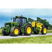 Puzzle Schmidt: John Deere - 6630 Tractor cu pulverizator, puzzle de 40 de piese