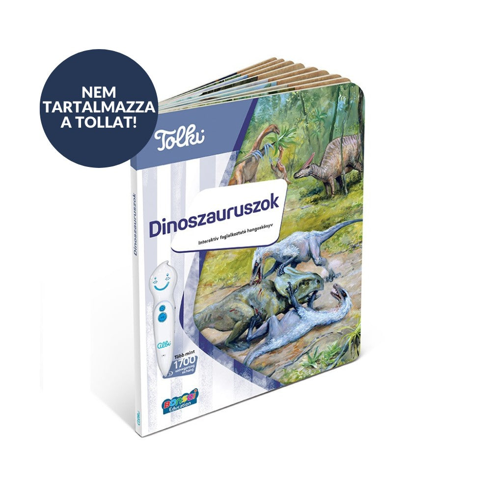 Cartea interactivă a lui Tolki - Dinozauri