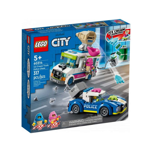 Camion cu înghețată LEGO City Urmarirea poliției 60314
