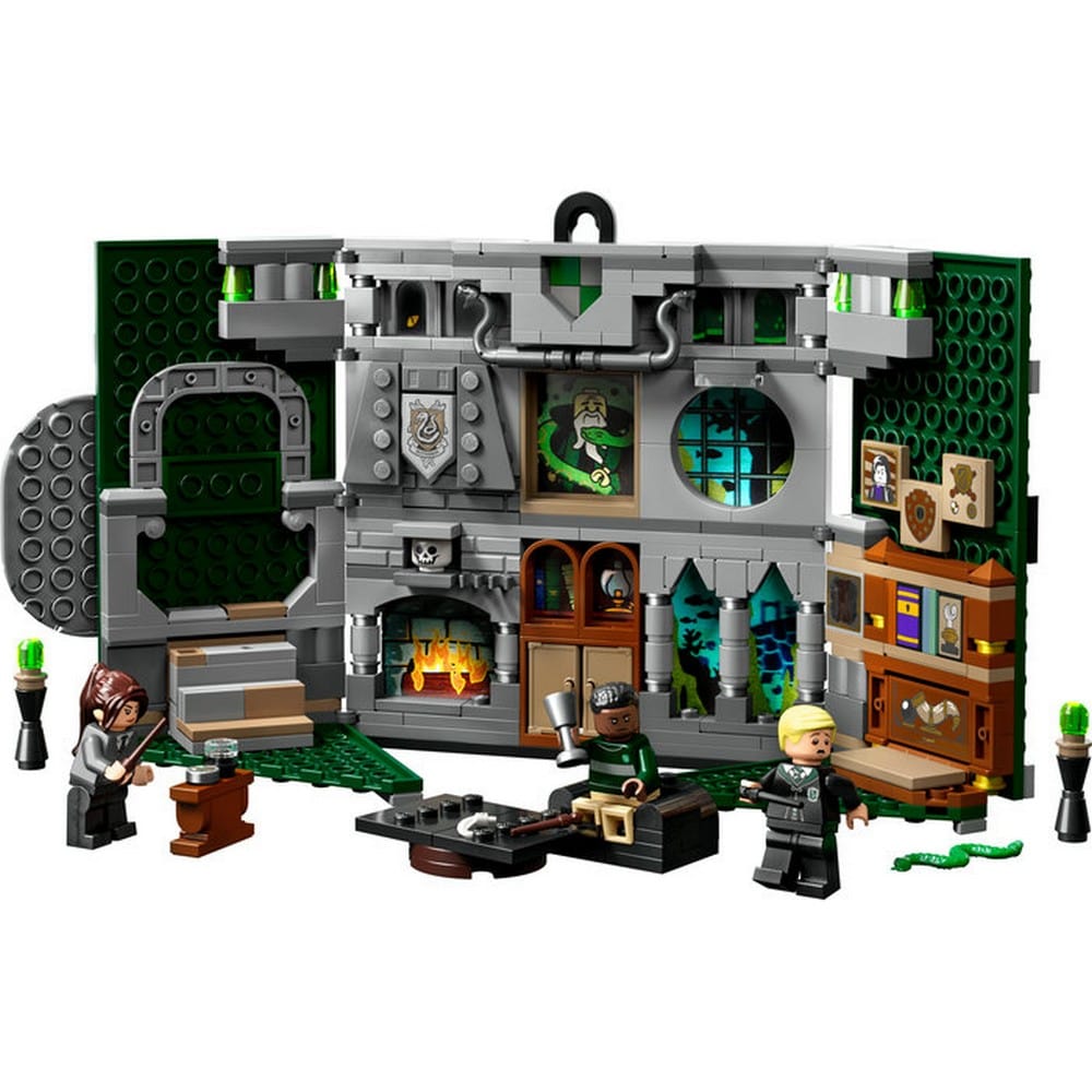 LEGO Harry Potter Cresta Casei Slytherin 76410 