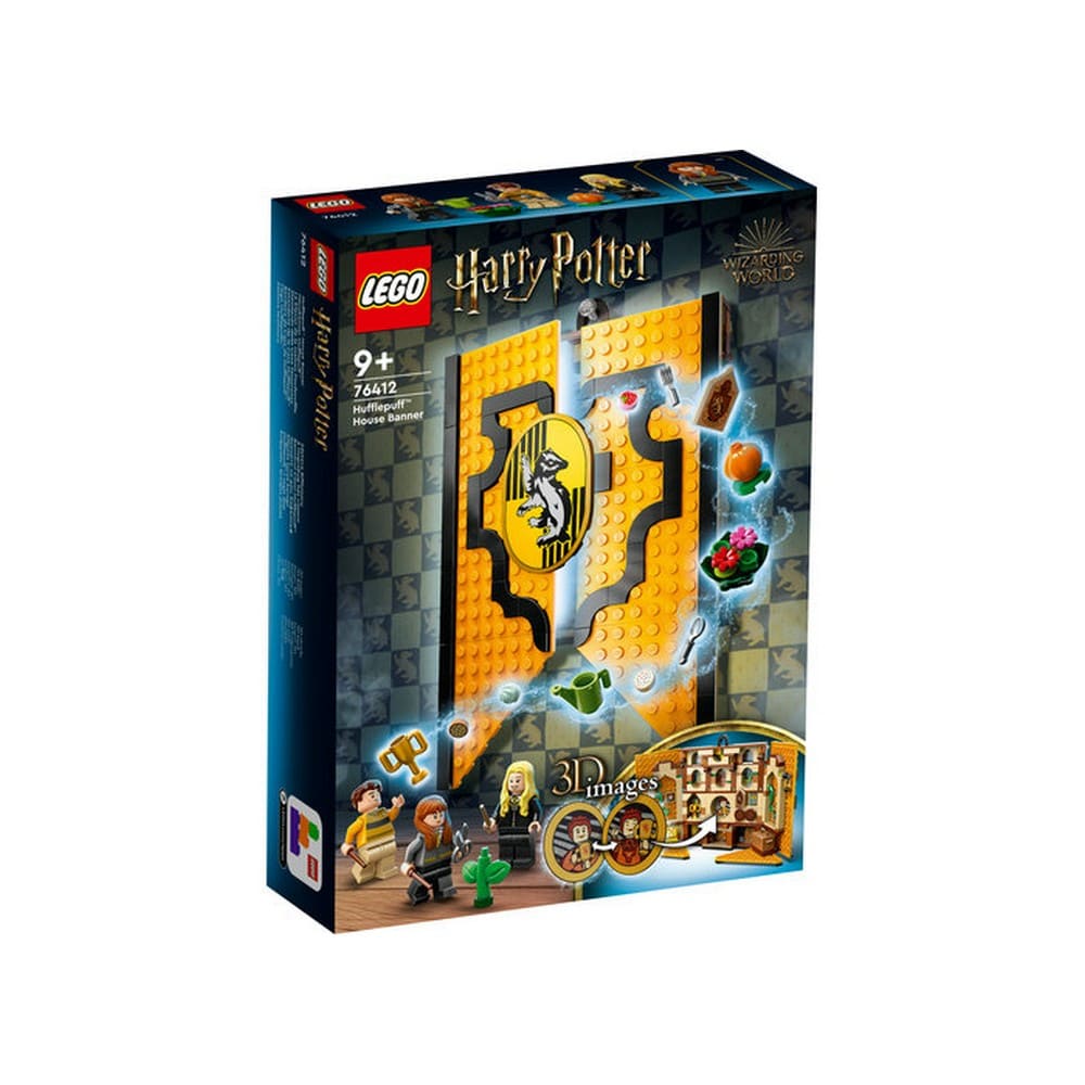 Blason LEGO Harry Potter Hufflepuff House 76412 