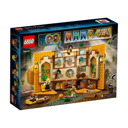 Blason LEGO Harry Potter Hufflepuff House 76412 