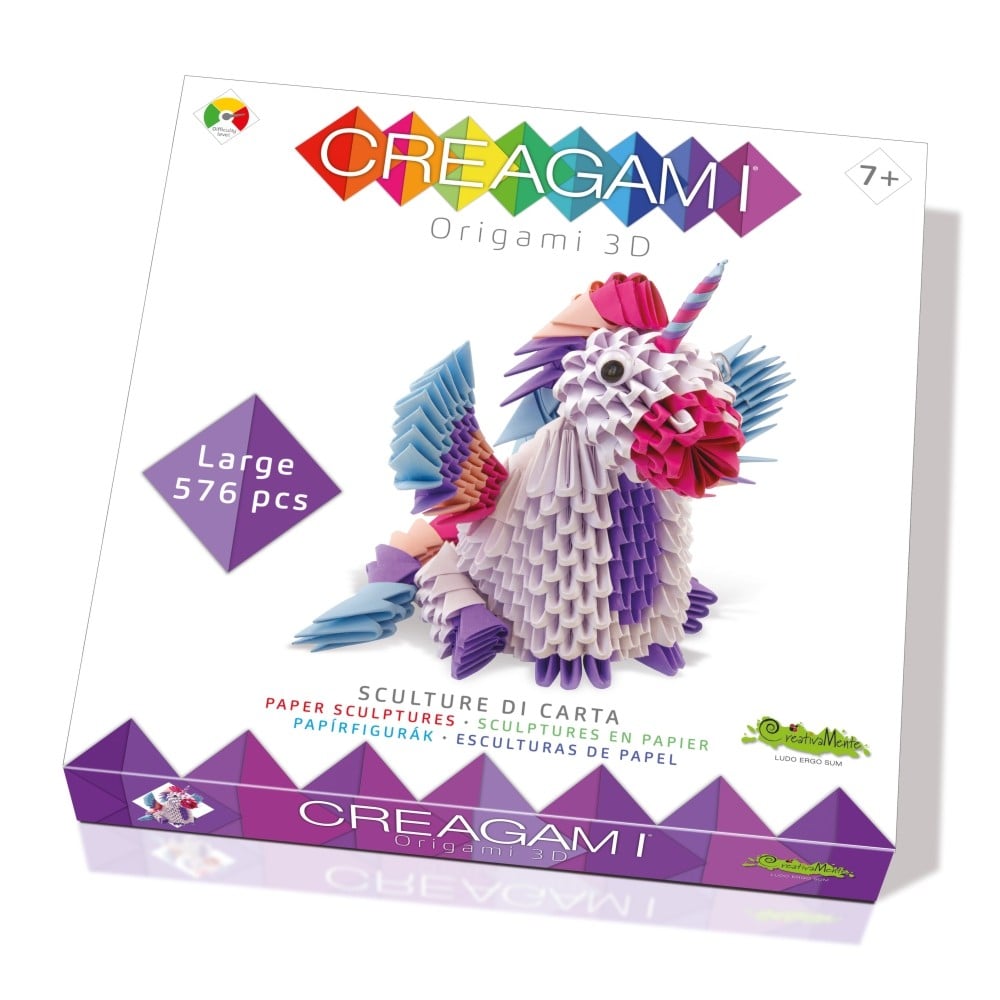 Creagami -Kit origami 3D, Unicorn