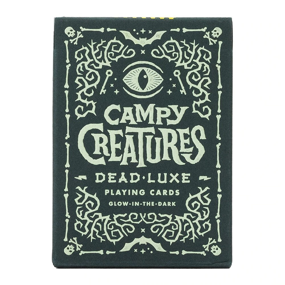 Campy Creatures Dead - Cărți de joc de lux
