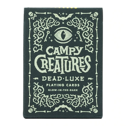 Campy Creatures Dead - Cărți de joc de lux