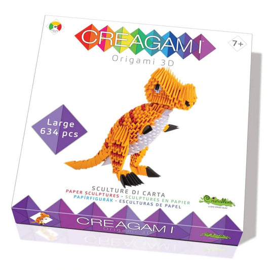 Creagami - kit origami 3D, T-Rex