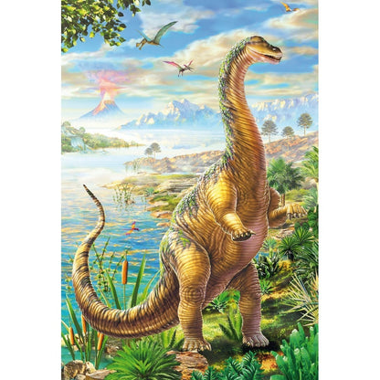Puzzle: Aventurile dinozaurilor (3x48 piese)