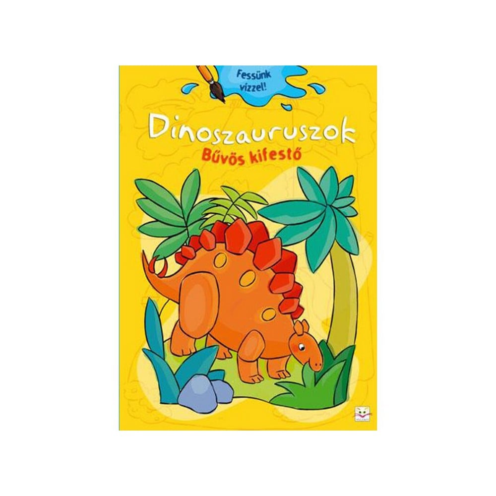 Dinozauri - Carte de colorat magică