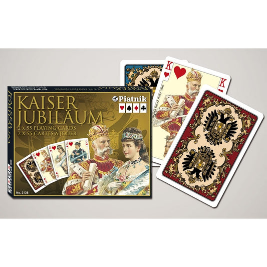 Set card francez 2x55 - Kaiser Jubiläum