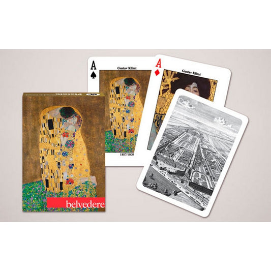 Card francez - Klimt: Belvedere