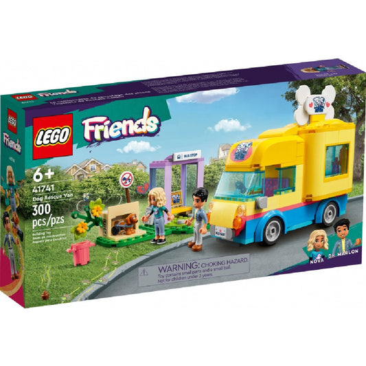 Furgoneta de salvare a câinilor LEGO Friends 41741