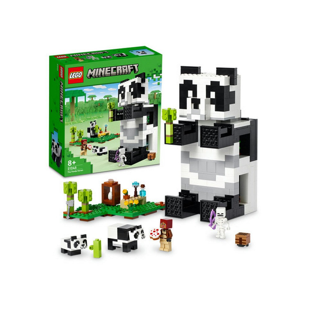 LEGO Minecraft Adăpostul pentru panda 21245