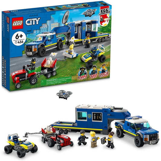 Camion de comandă mobil al poliției din oraș LEGO 60315