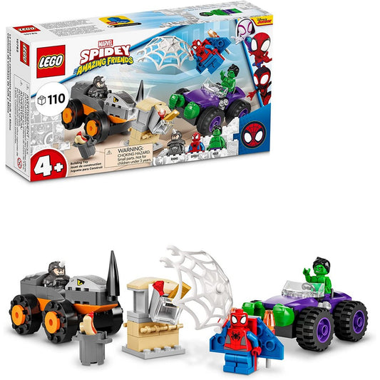 LEGO Hulk vs. Confruntare cu camionul Rhino 10782