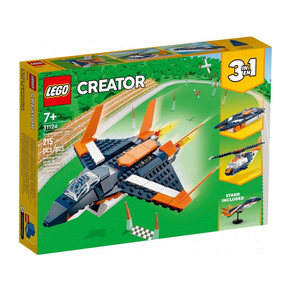 Avion supersonic LEGO Creator 31126