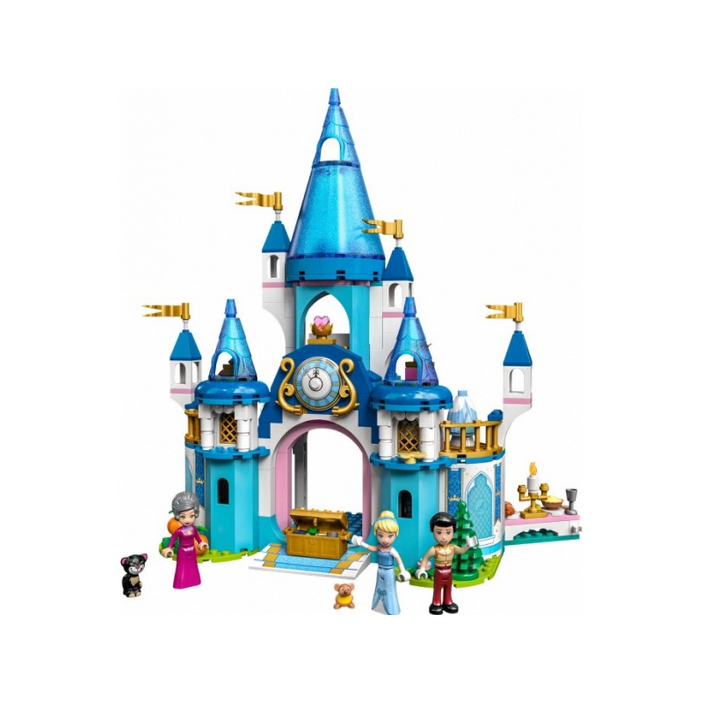LEGO Disney Castelul Cenușăreasa și prințul fermecător 43206 