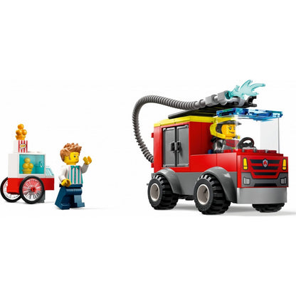 Stația de pompieri și camionul de pompieri LEGO City 60375