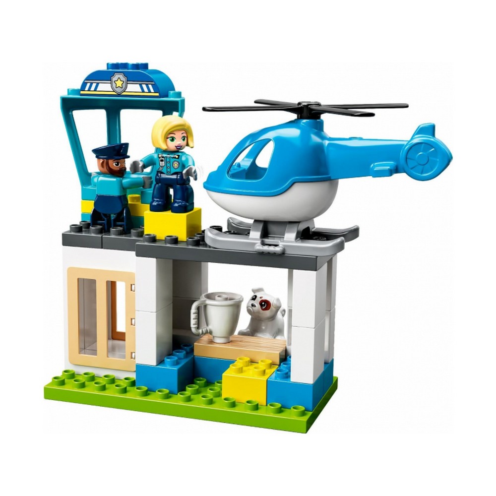 Secția de poliție și elicopterul LEGO DUPLO 10959