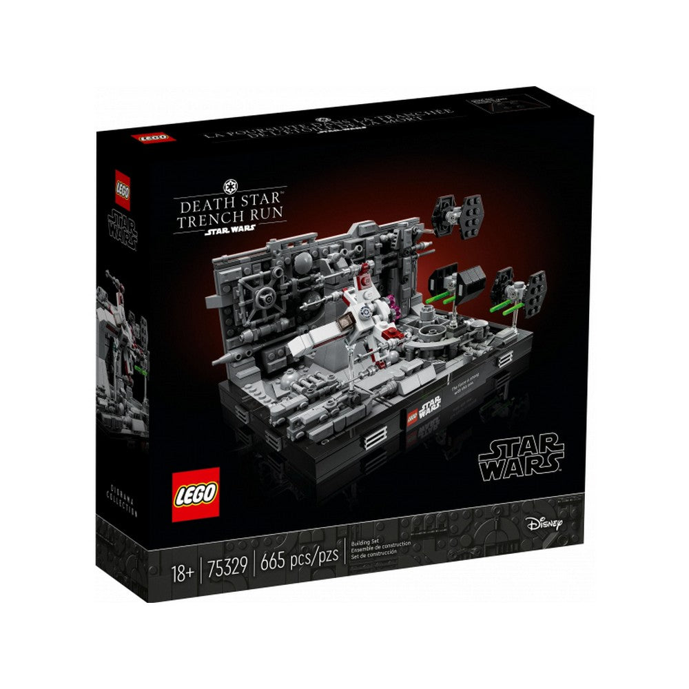 Dioramă pentru curse de șanțuri LEGO Star Wars Death Star™ 75329