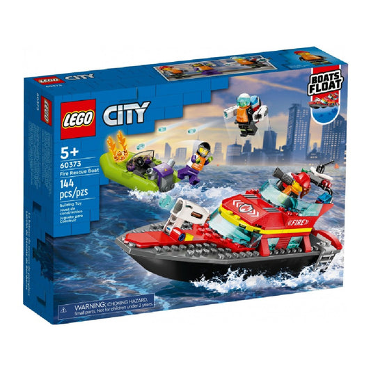 Barca de pompieri LEGO City 60373