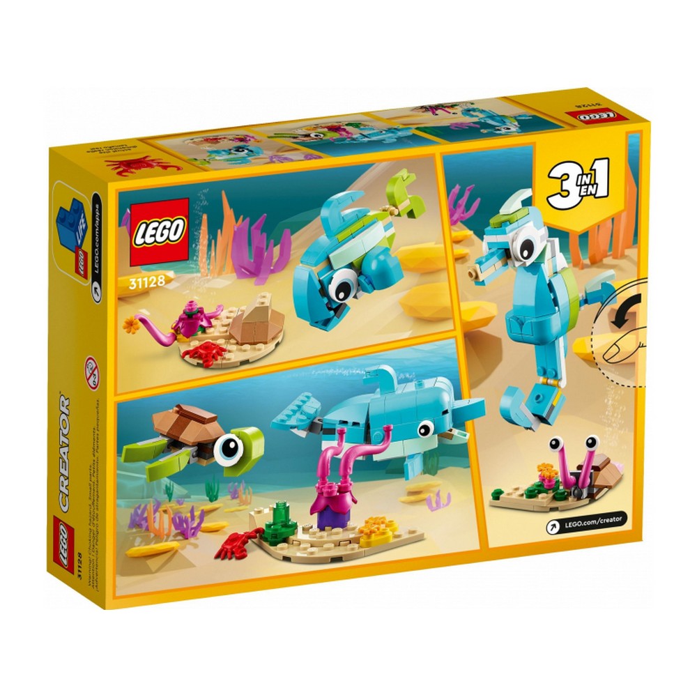 LEGO Creator Delfinul și Țestoasa 31128